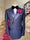Smoking Croisé Bleu Marine Col Pointe Florence - Zed By Smoking Croisé Bleu Marine Col Pointe Florence - Zed By